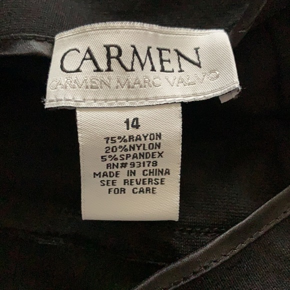 Carmen Mari Volvo Black Pencil Skirt - Picture 5 of 5